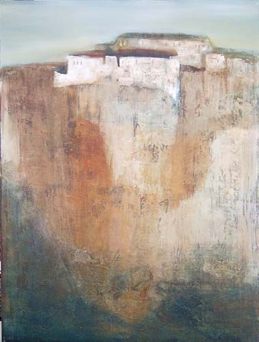 sdl. Landschaft, l auf Leinwand, 60 x 80 cm