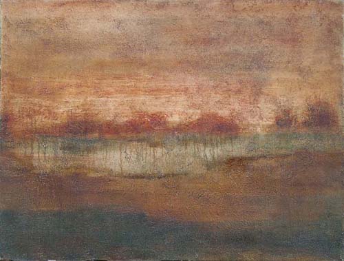 Landschaft abstrakt I, l auf leinwand